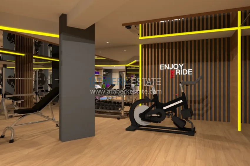 Premium residential complex on the beachfront in Mahmutlar, Alanya 16 