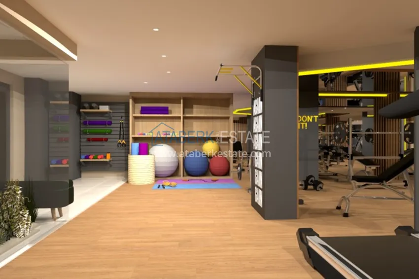 Premium residential complex on the beachfront in Mahmutlar, Alanya 17 