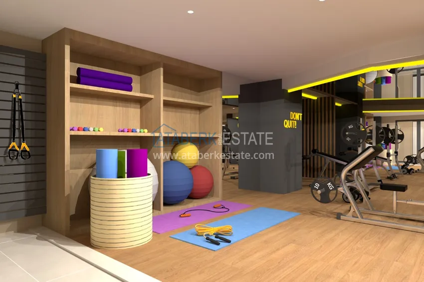 Premium residential complex on the beachfront in Mahmutlar, Alanya 18 