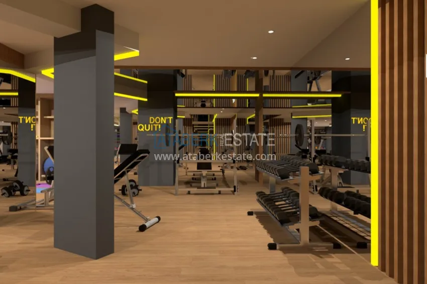 Premium residential complex on the beachfront in Mahmutlar, Alanya 19 