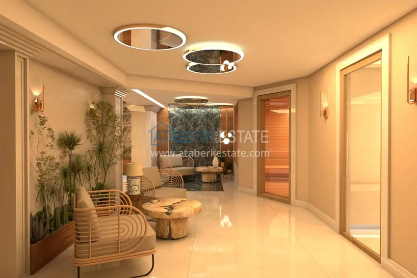 Premium residential complex on the beachfront in Mahmutlar, Alanya 31 