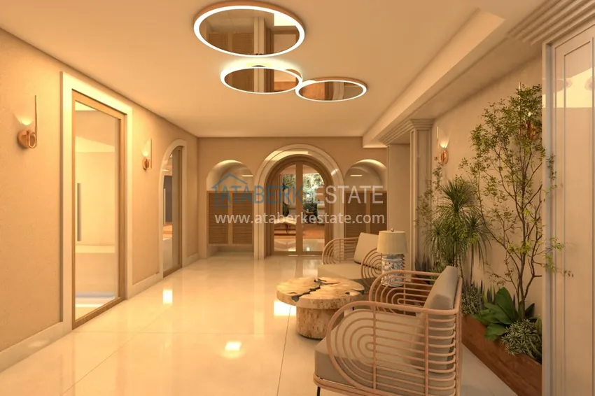 Premium residential complex on the beachfront in Mahmutlar, Alanya 33 