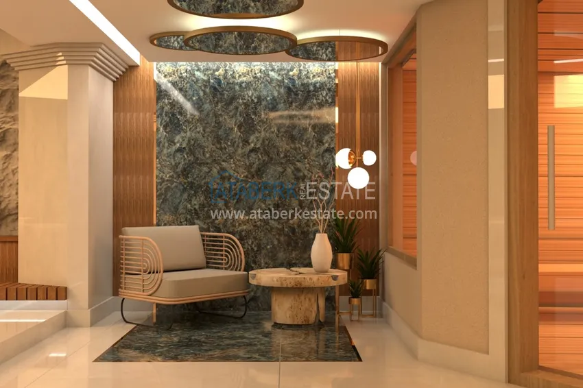 Premium residential complex on the beachfront in Mahmutlar, Alanya 38 