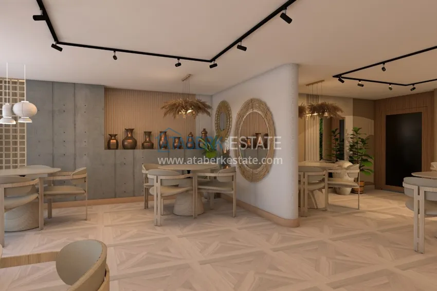 Premium residential complex on the beachfront in Mahmutlar, Alanya 6 