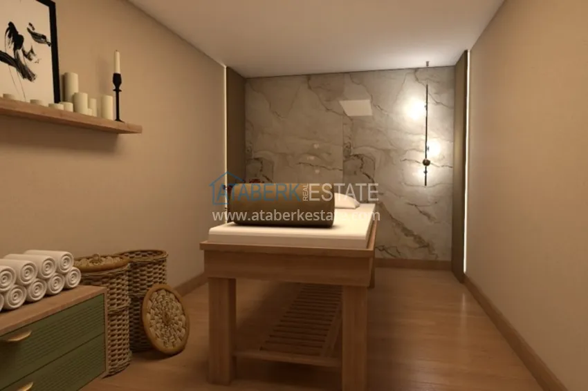 Premium residential complex on the beachfront in Mahmutlar, Alanya 41 