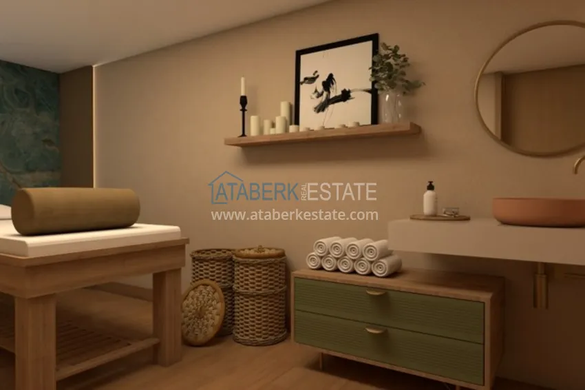 Premium residential complex on the beachfront in Mahmutlar, Alanya 43 