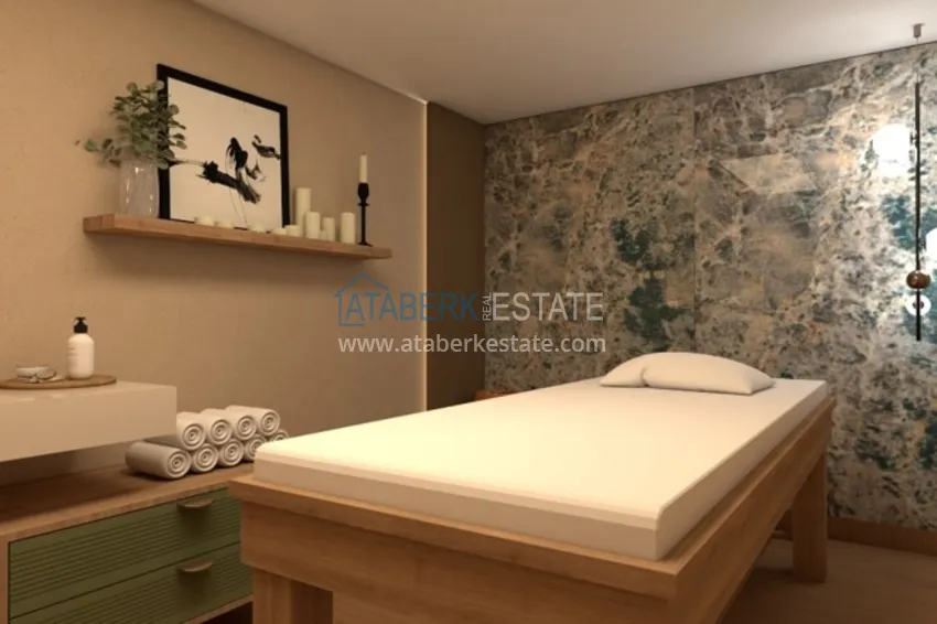 Premium residential complex on the beachfront in Mahmutlar, Alanya 44 