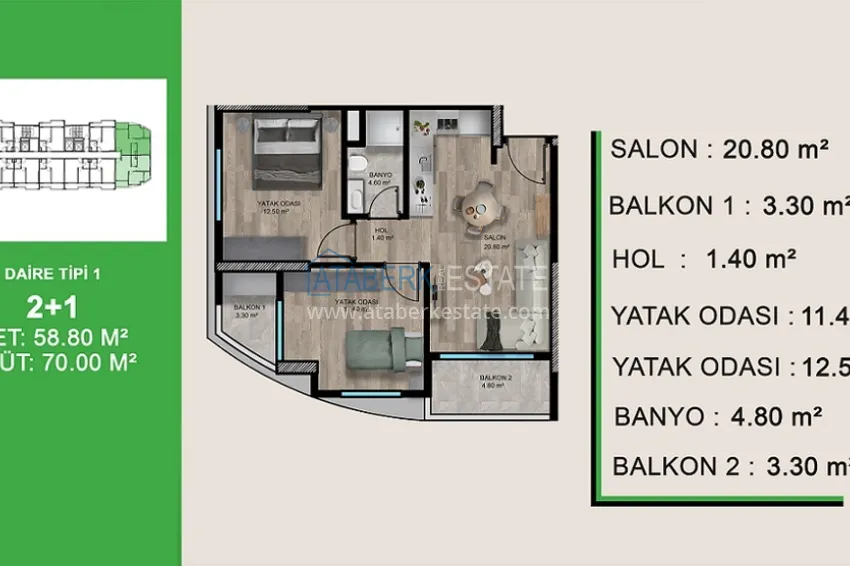 Buy cheap Start of sales! Apartments from a reliable developer at the excavation stage in the Teje-Mersin area 3 