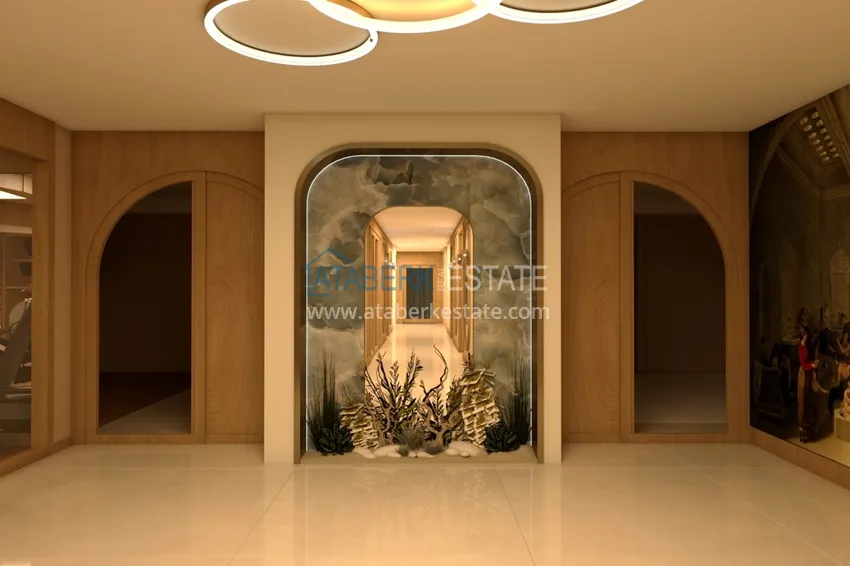 Premium residential complex on the beachfront in Mahmutlar, Alanya 27 