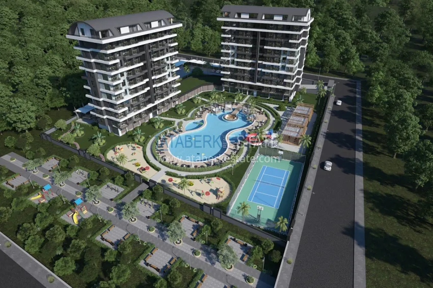 Real estate from a developer in a premium complex at the project stage — Alanya, Demirtash district 5