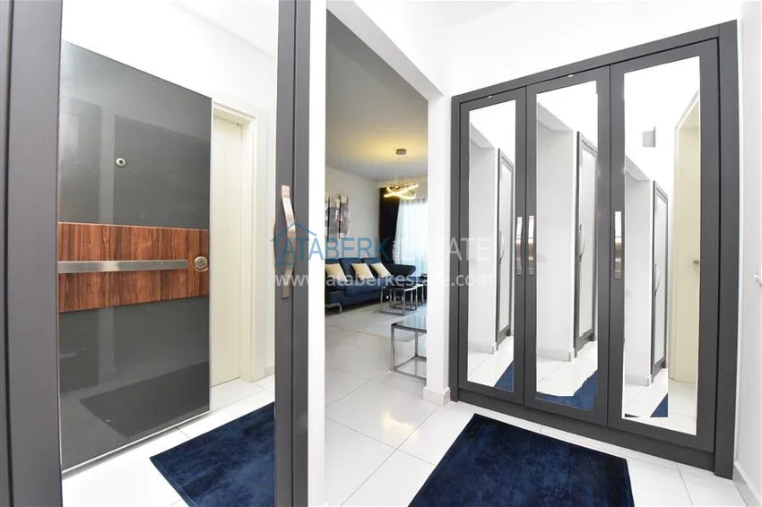 Purchase Compact 1+1 penthouse for rent in Kargicak with direct sea and mountain views C12 1 