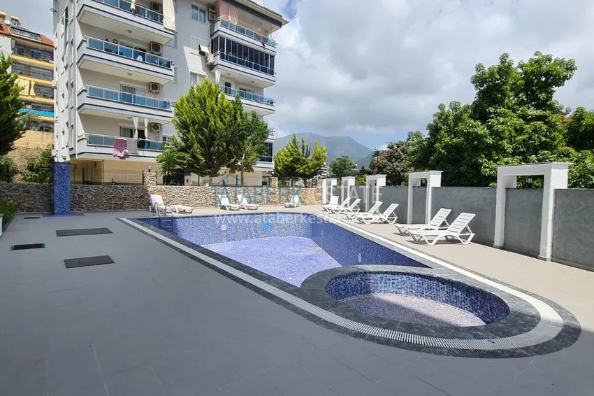 Urgent sale! 1+1 apartment with mountain views in a new complex — Alanya, Oba district 2 