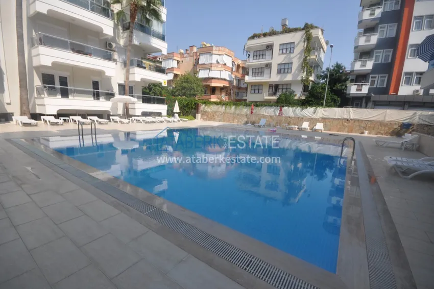 Urgent sale! Apartment 1 + 1 furnished in the center of Alanya - Cleopatra beach area 4 
