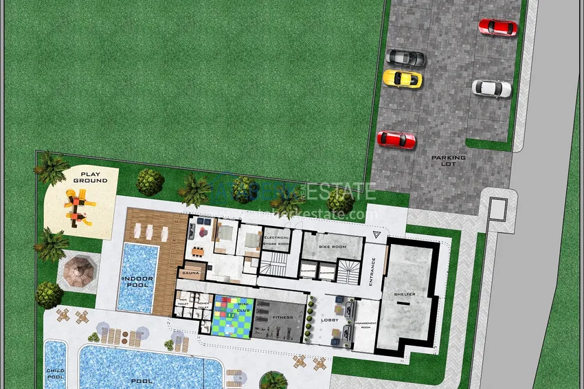 Buy cheap A new project of a comfort-class residential complex in Gazipasa 1 