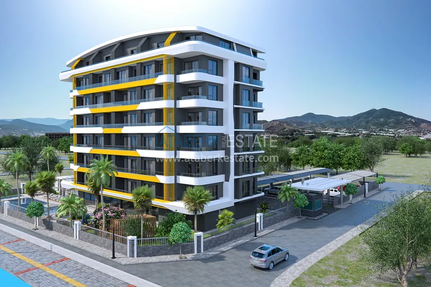 A new project of a comfort-class residential complex in Gazipasa 11 