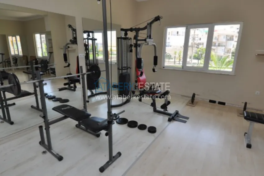 Furnished 1+1 apartment overlooking the sea and the historical fortress, Cikcilli district — Alanya  18 