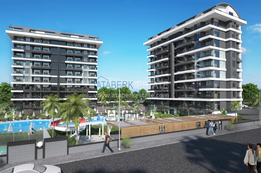 Real estate from a developer in a premium complex at the project stage — Alanya, Demirtash district 14