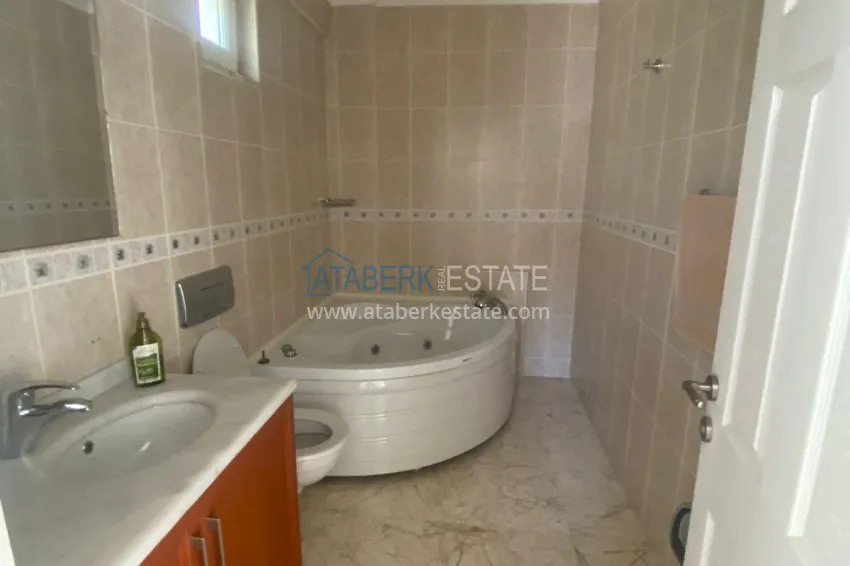 Purchase  Two-story 2+1 villa in Alanya in a mountain cottage complex, the area is open for a residence permit 10 