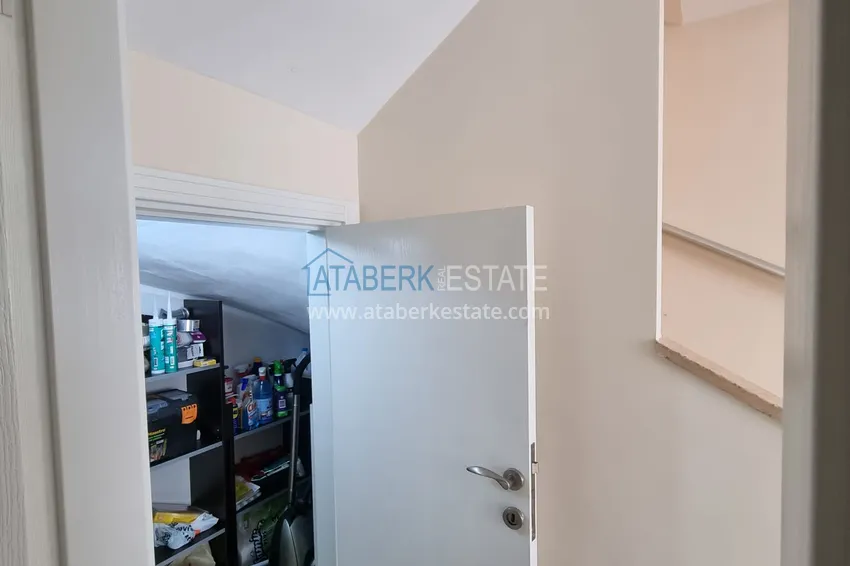 Purchase  Urgent sale! Duplex apartment with separate entrance and private garden in Cikcilli area, Alanya 10 
