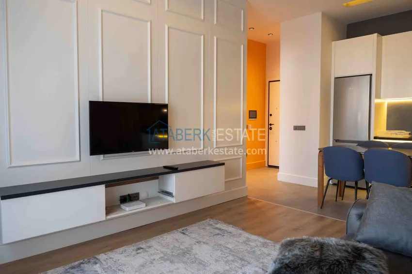 Purchase Furnished one-bedroom apartment in a luxury residence 250 meters from Cleopatra Beach - installments 10 