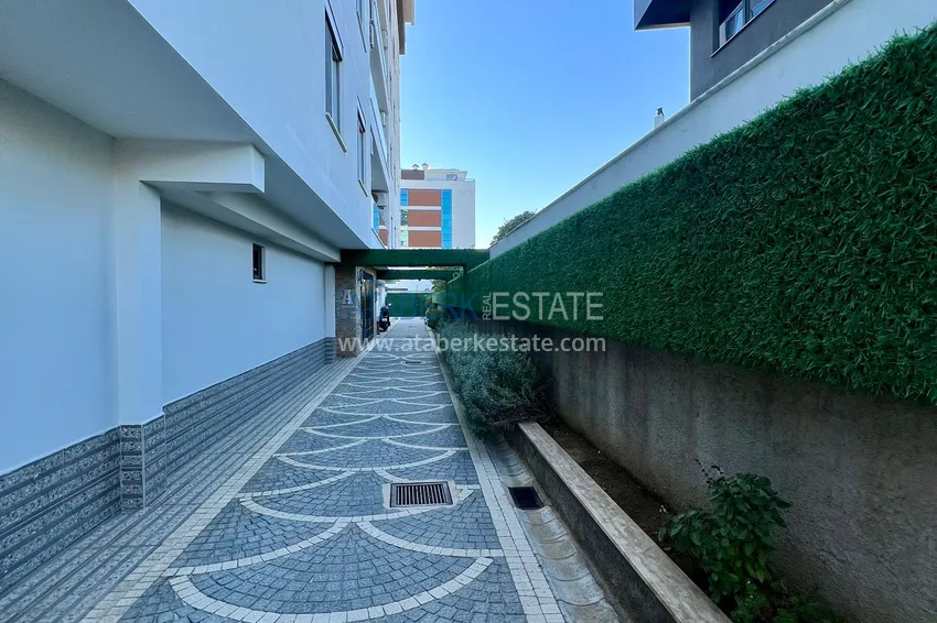 Apartment 3+1 with furniture, glazed balcony and mountain views, Kestel district — Alanya 12 