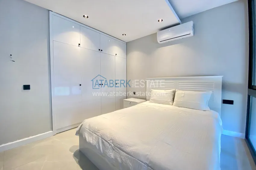 Purchase Loft duplex 1+1 with new furniture in a new building in the center of Alanya - Cleopatra Beach area 11 