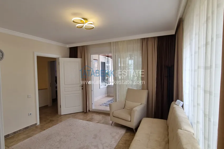 Purchase  Urgent sale! Duplex apartment with separate entrance and private garden in Cikcilli area, Alanya 11 
