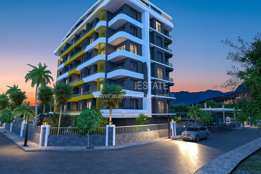 A new project of a comfort-class residential complex in Gazipasa 13 