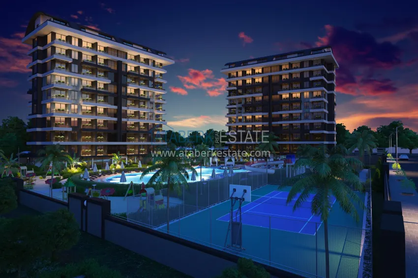 Real estate from a developer in a premium complex at the project stage — Alanya, Demirtash district 16