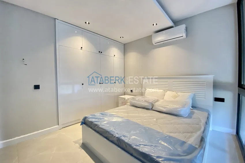 Purchase Loft duplex 1+1 with new furniture in a new building in the center of Alanya - Cleopatra Beach area 12 