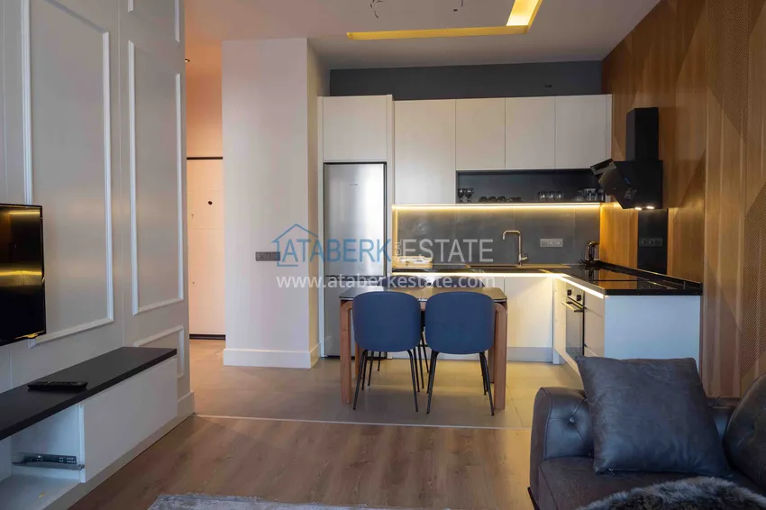 Purchase Furnished one-bedroom apartment in a luxury residence 250 meters from Cleopatra Beach - installments 12 