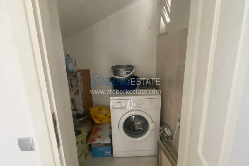 Purchase  Two-story 2+1 villa in Alanya in a mountain cottage complex, the area is open for a residence permit 12 