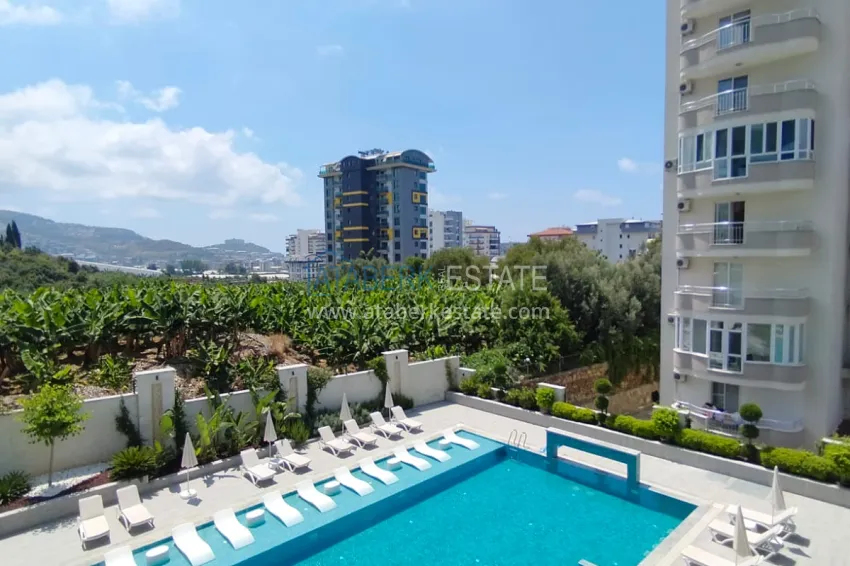 Purchase Apartment 1+1 with furniture, glazed balcony and mountain views, Mahmutlar district — Alanya 14