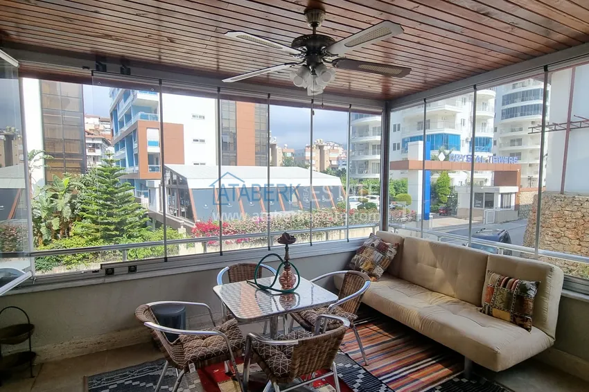Purchase  Urgent sale! Duplex apartment with separate entrance and private garden in Cikcilli area, Alanya 14 