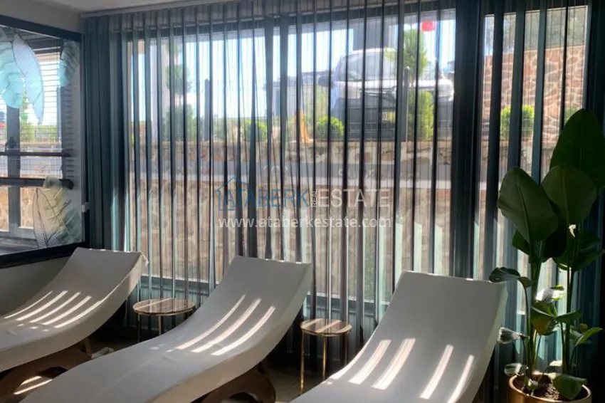 Furnished 1+1 apartment in a modern boutique complex, Oba district — Alanya 19 