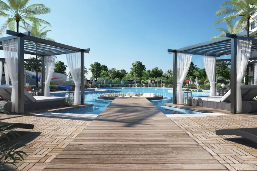 Real estate from a developer in a premium complex at the project stage — Alanya, Demirtash district 19