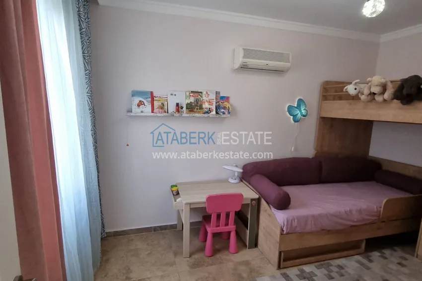 Purchase  Urgent sale! Duplex apartment with separate entrance and private garden in Cikcilli area, Alanya 15 