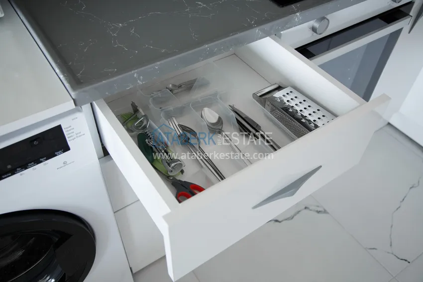 Purchase  One bedroom apartment for rent in Avsallar district in a complex with self-sufficient infrastructure  17 