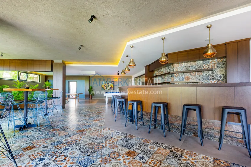 Compact 1+1 penthouse for rent in Kargicak with direct sea and mountain views C12 14 