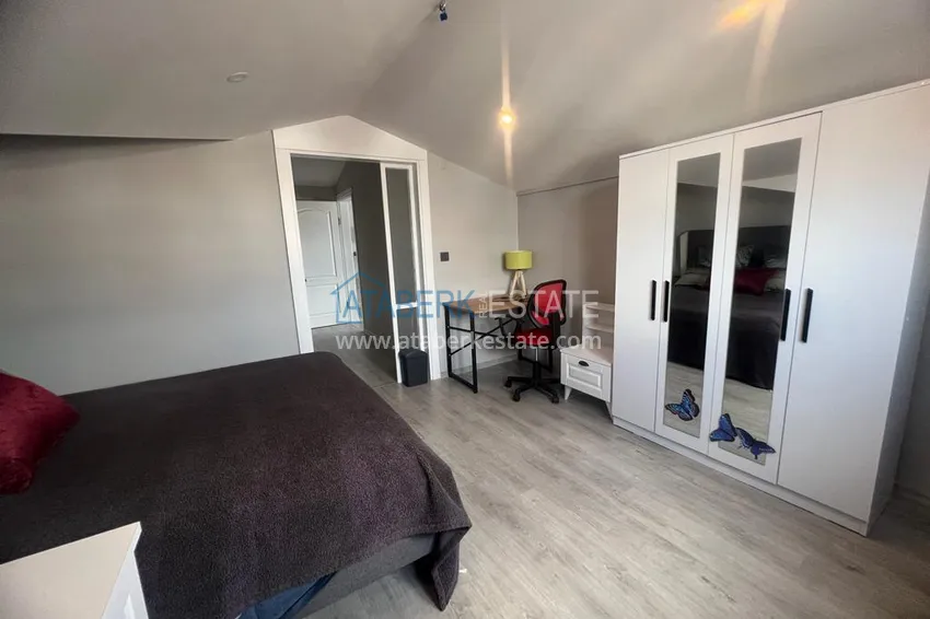 Purchase Rent a 4+1 duplex apartment with furniture in Oba, Alanya A22 16