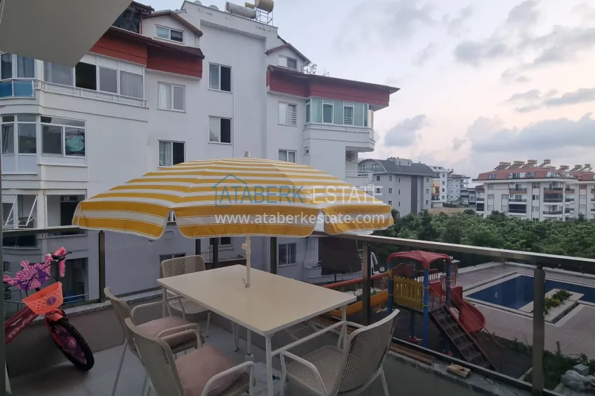 Purchase 1+1 furnished apartment in a comfortable residential complex, Oba district — Alanya 17