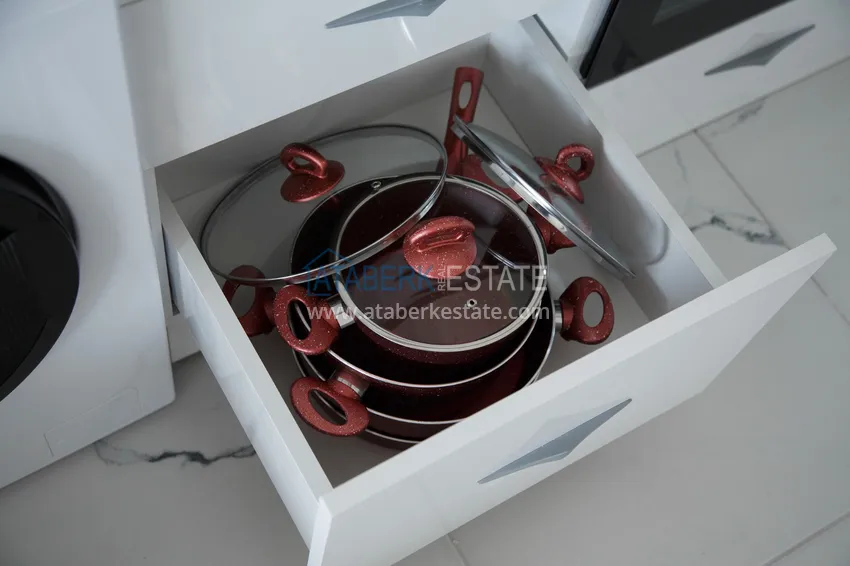 Purchase  One bedroom apartment for rent in Avsallar district in a complex with self-sufficient infrastructure  19 