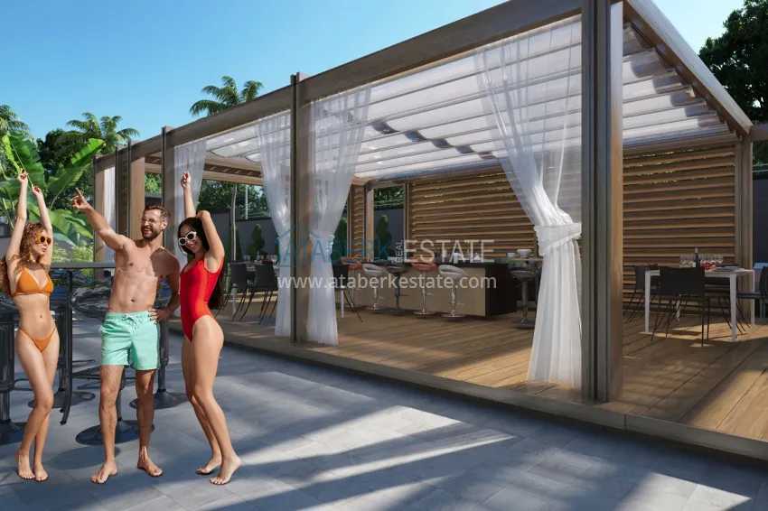 Real estate from a developer in a premium complex at the project stage — Alanya, Demirtash district 22