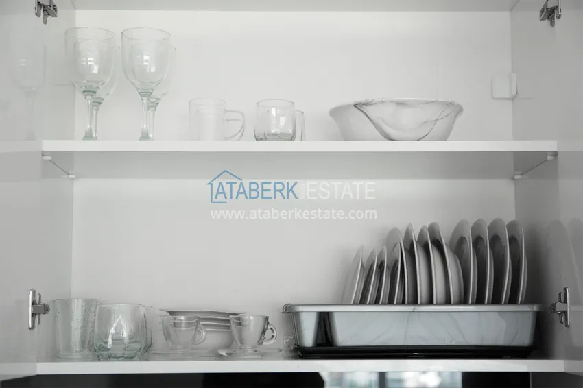 Purchase  One bedroom apartment for rent in Avsallar district in a complex with self-sufficient infrastructure  20 