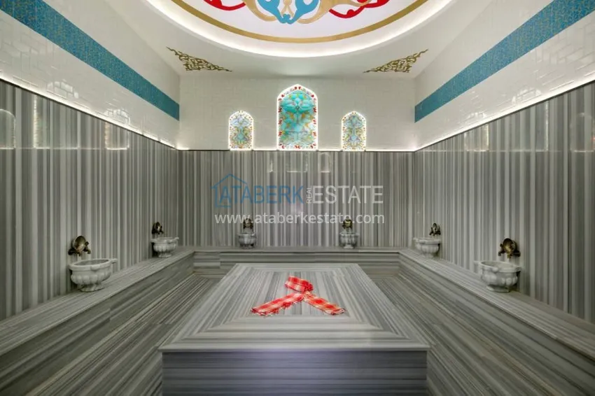 Studio apartment for rent in a luxury complex in the center of Alanya 21