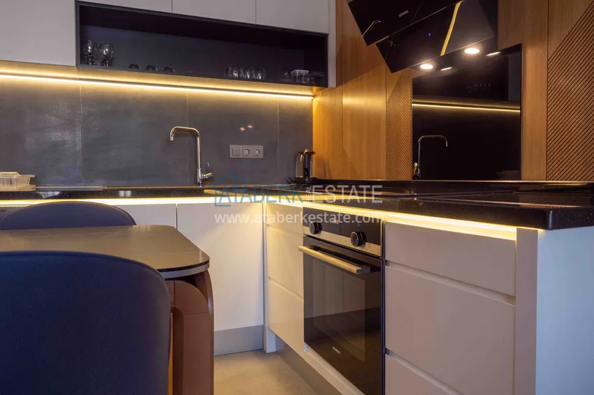 Purchase Furnished one-bedroom apartment in a luxury residence 250 meters from Cleopatra Beach - installments 15 