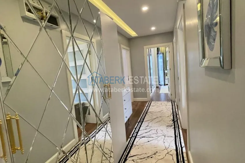 Purchase  Apartment 3+1 with furniture, glazed balcony and mountain views, Kestel district — Alanya 1 