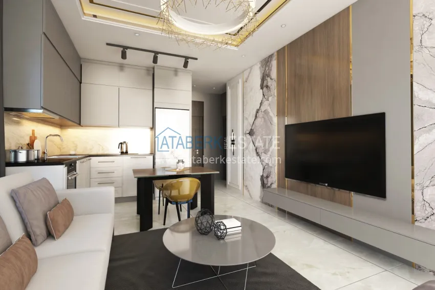 Purchase Real estate from a developer in a premium complex at the project stage — Alanya, Demirtash district 1