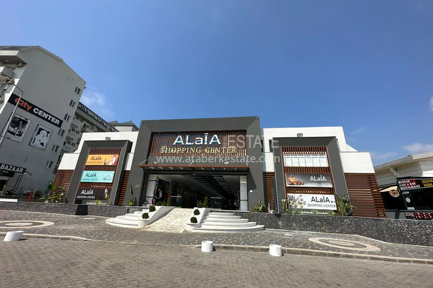The project of a new shopping center in the tourist area of ​​Alanya - Turkler 1 