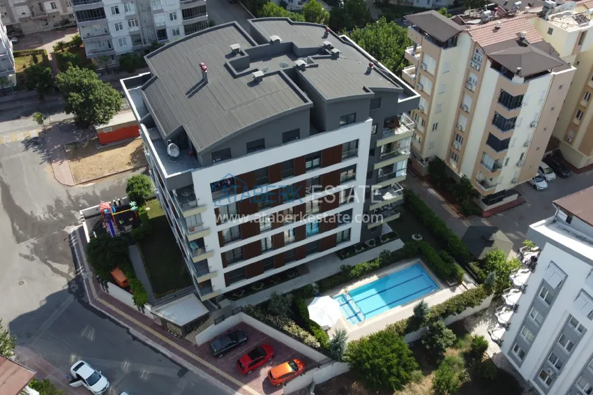 Apartments in Antalya, Konyaalti district with gasification from the developer 1 